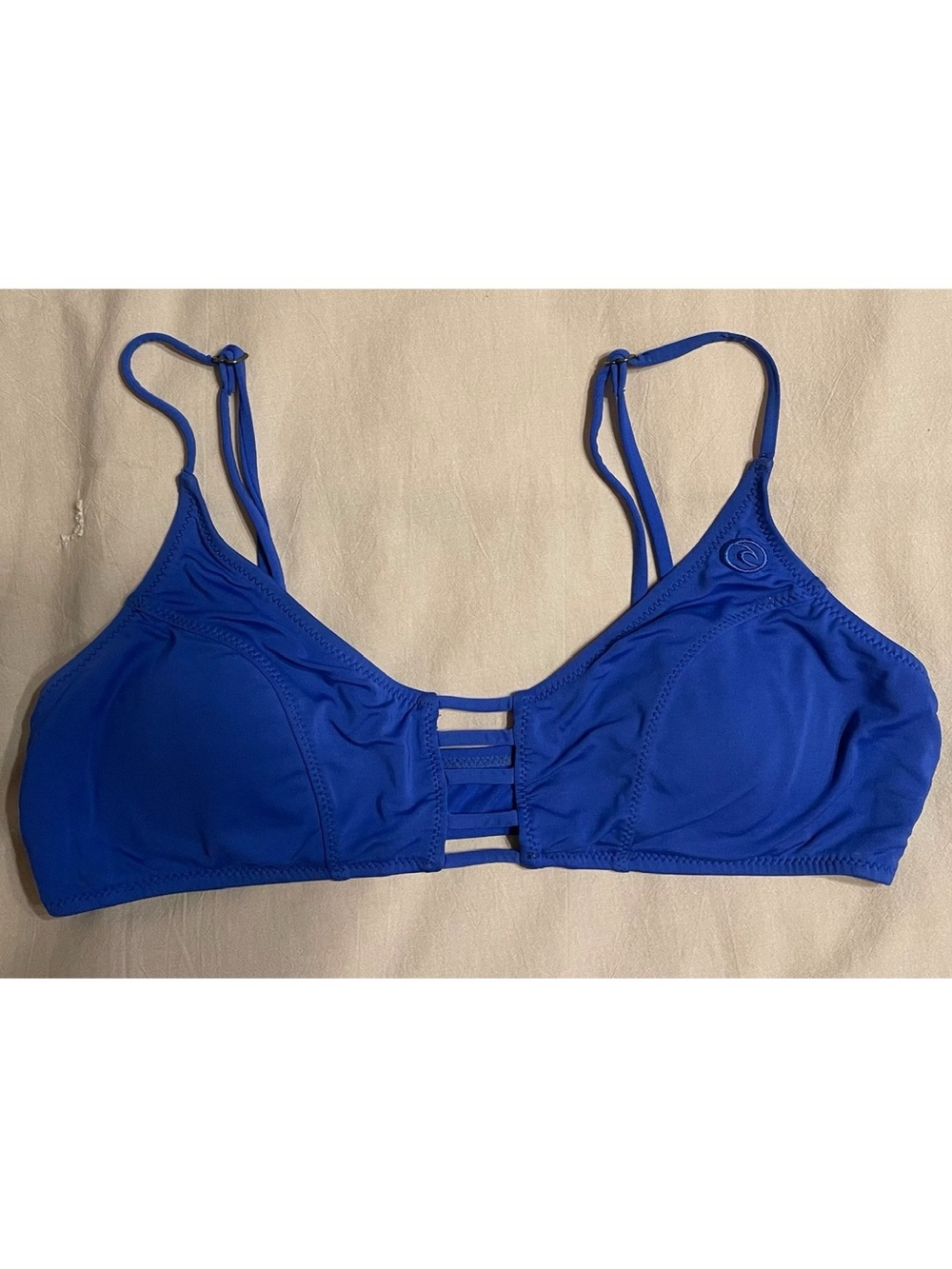 Rip Curl Love N Surf Royal Blue Strappy Swim Bralette
